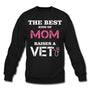 The best kind of Mom raises a Veterinarian Crewneck Sweatshirt-Unisex Crewneck Sweatshirt | Gildan 18000-I love Veterinary