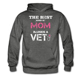 The best kind of Mom raises a Veterinarian Unisex Hoodie-Men's Hoodie-I love Veterinary