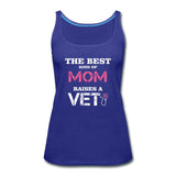 The best kind of Mom raises a Veterinarian Women's Tank Top-Women’s Premium Tank Top | Spreadshirt 917-I love Veterinary