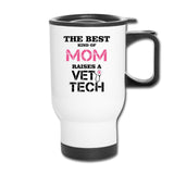 The Best Kind of Mom raises Vet Tech 14oz Travel Mug-Travel Mug | BestSub B4QC2-I love Veterinary