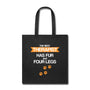 The best therapist has fur and four legs Tote Bag-Tote Bag | Q-Tees Q800-I love Veterinary
