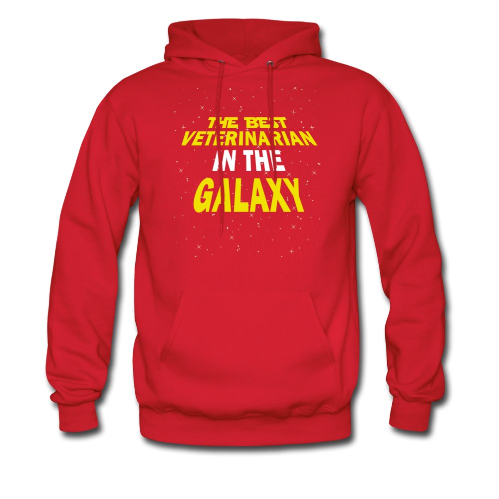 The best veterinarian in the galaxy Men's Hoodie-Men's Hoodie | Hanes P170-I love Veterinary