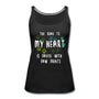 The road to my heart is paved with paw prints Women's Tank Top-Women’s Premium Tank Top | Spreadshirt 917-I love Veterinary