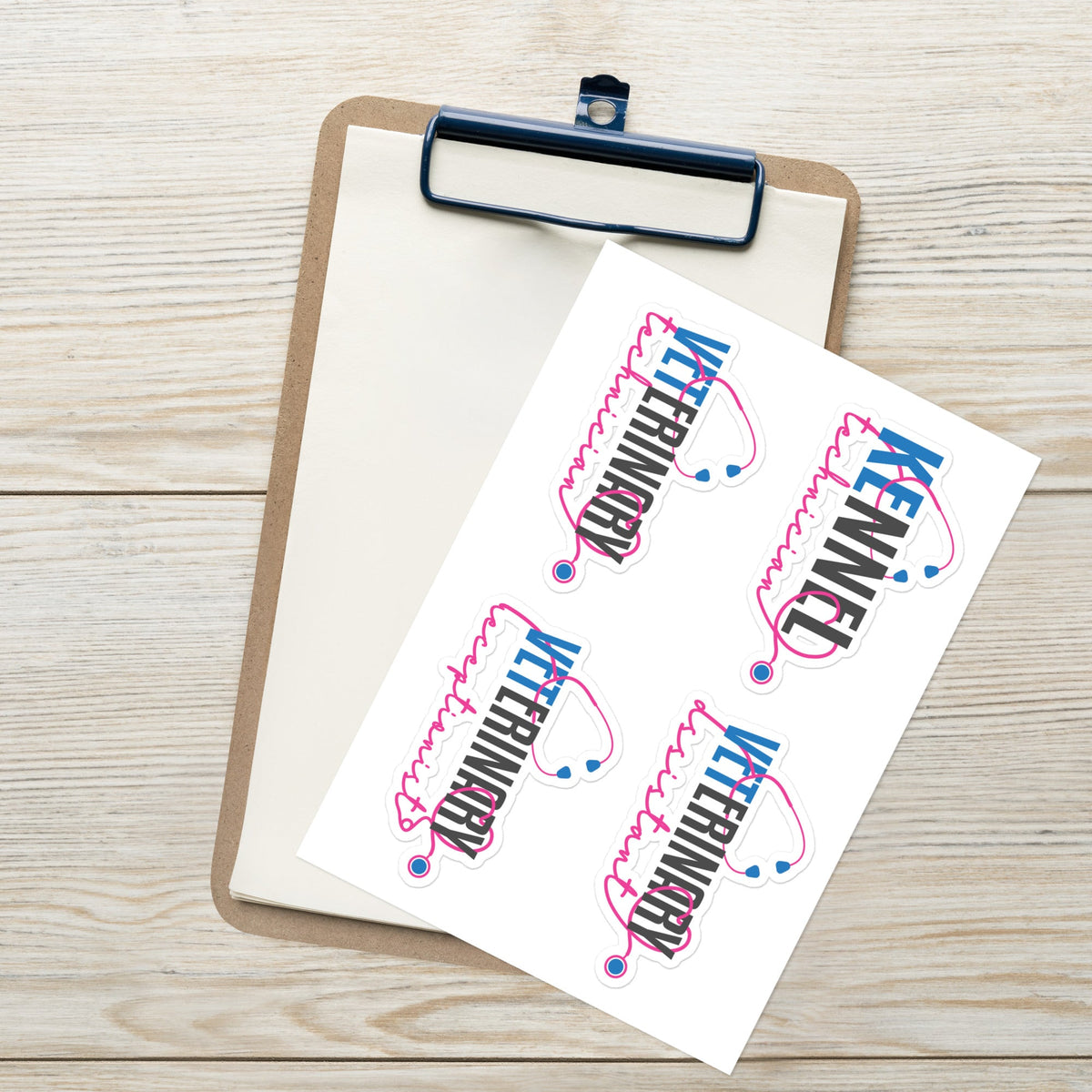 The ultimate Vet Clinic Staff Sticker sheet-Kiss-Cut Sticker Sheet-I love Veterinary