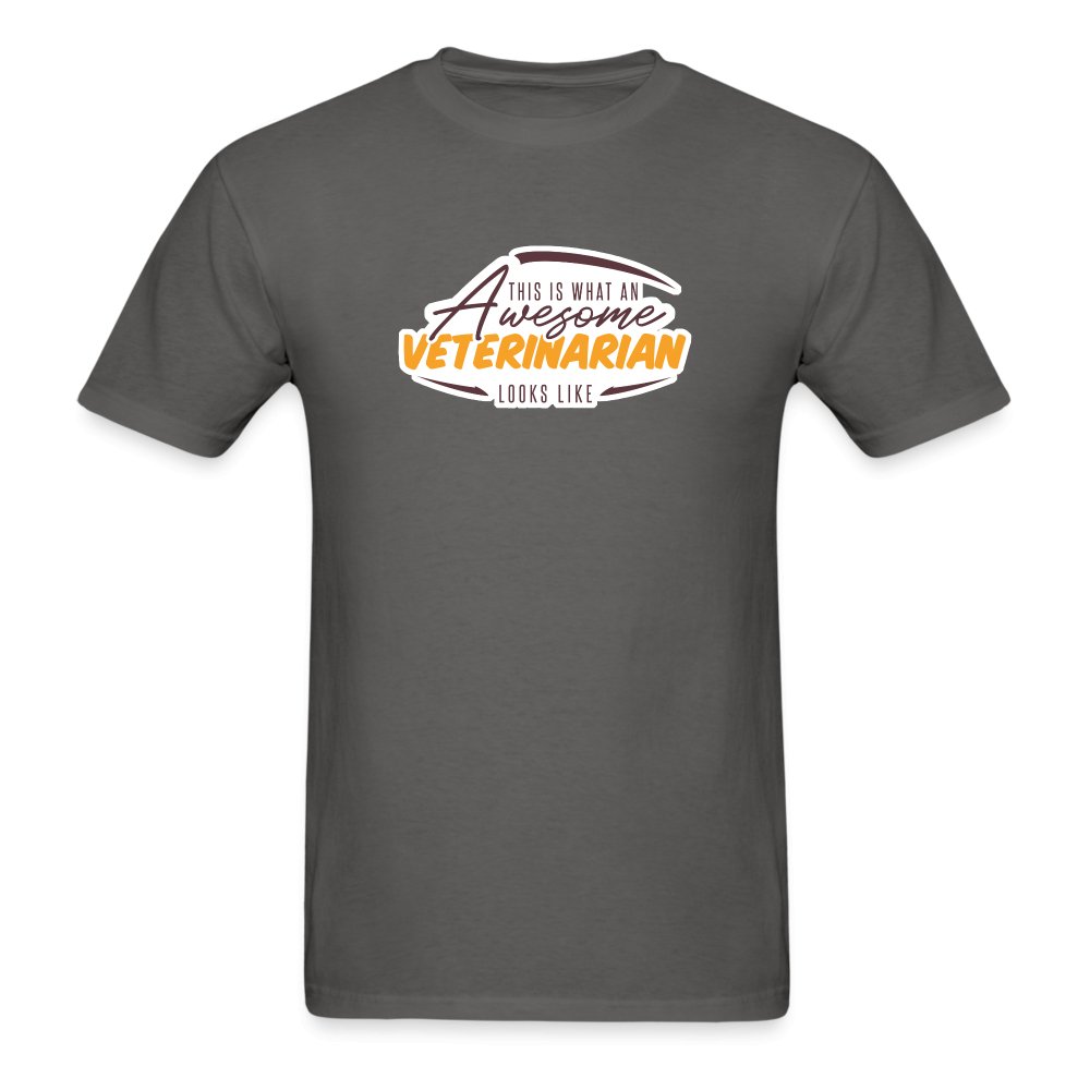 This is what an AWESOME veterinarian looks like Unisex T-shirt-Unisex Classic T-Shirt | Fruit of the Loom 3930-I love Veterinary