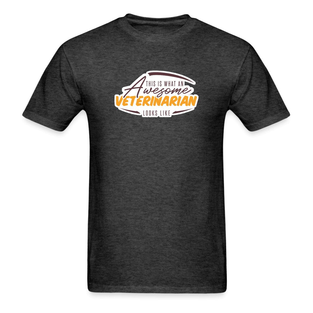 This is what an AWESOME veterinarian looks like Unisex T-shirt-Unisex Classic T-Shirt | Fruit of the Loom 3930-I love Veterinary