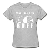 Today has been Ruff Gildan Ultra Cotton Ladies T-Shirt-Ultra Cotton Ladies T-Shirt | Gildan G200L-I love Veterinary