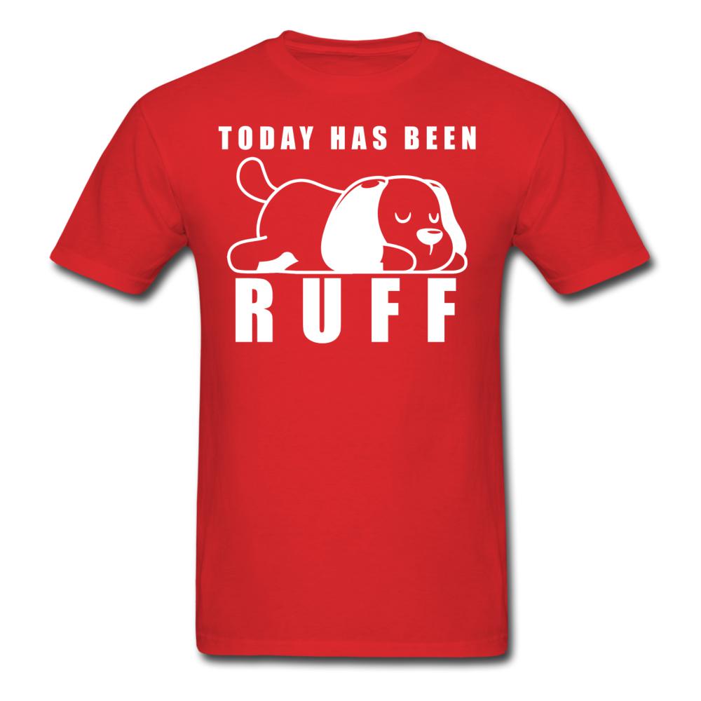 Today has been Ruff Unisex T-shirt-Unisex Classic T-Shirt | Fruit of the Loom 3930-I love Veterinary