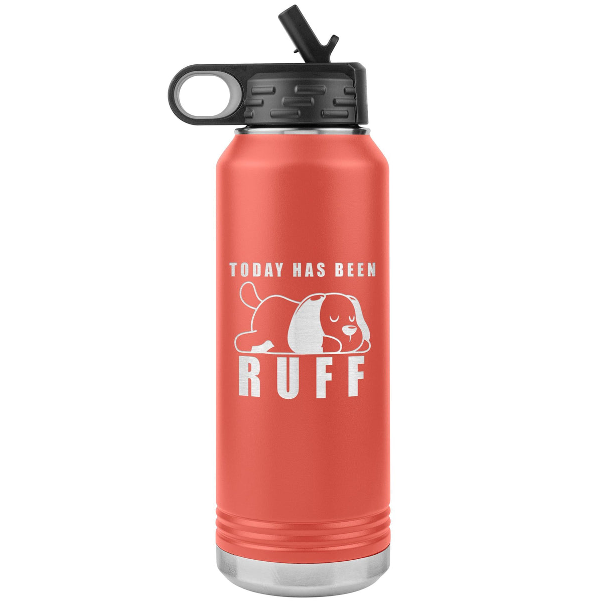 Today has been ruff Water Bottle Tumbler 32 oz-Water Bottle Tumbler-I love Veterinary