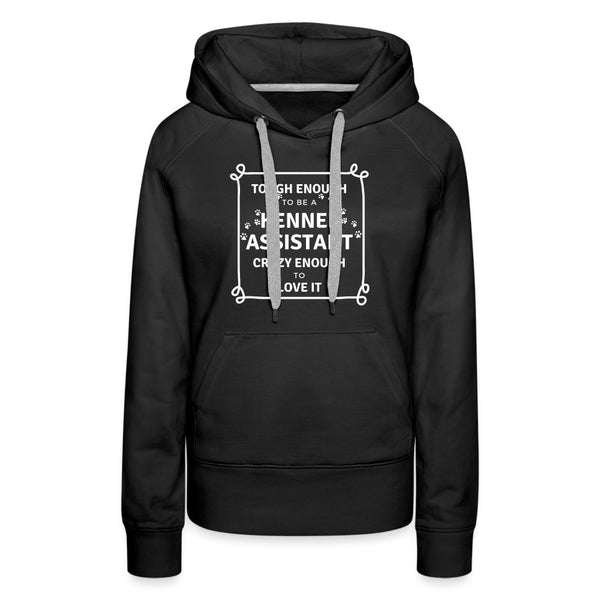 Tough enough to be a Kennel Assistant, crazy enough to love it Women's Premium Hoodie Women’s Premium Hoodie-Women’s Premium Hoodie | Spreadshirt 444-I love Veterinary