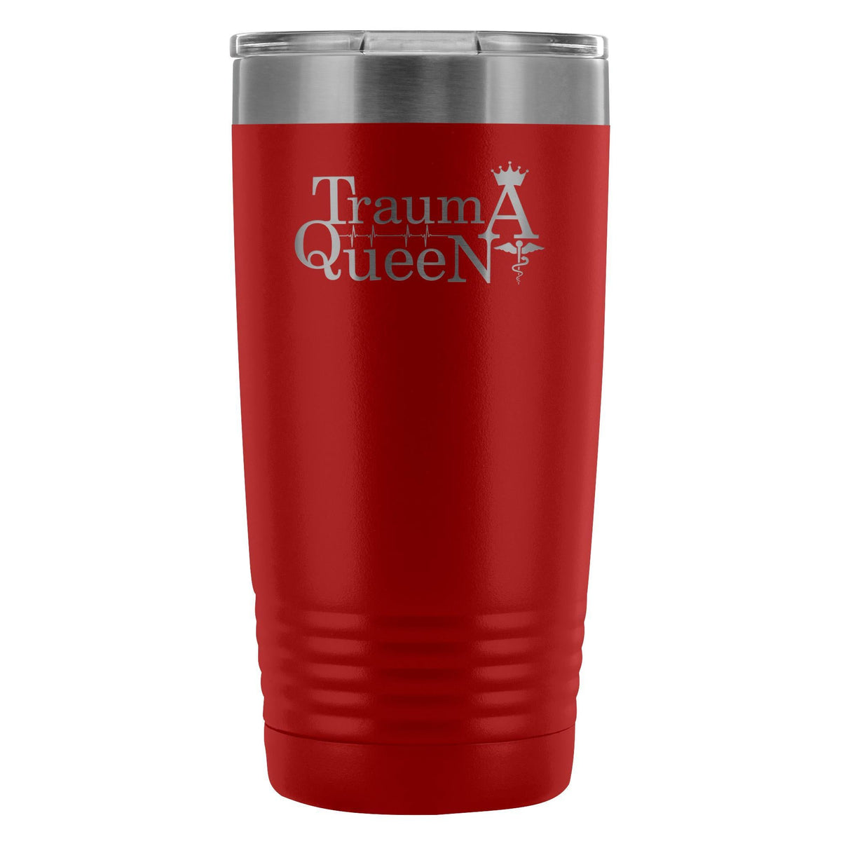 Trauma Queen 20oz Vacuum Tumbler-Tumblers-I love Veterinary