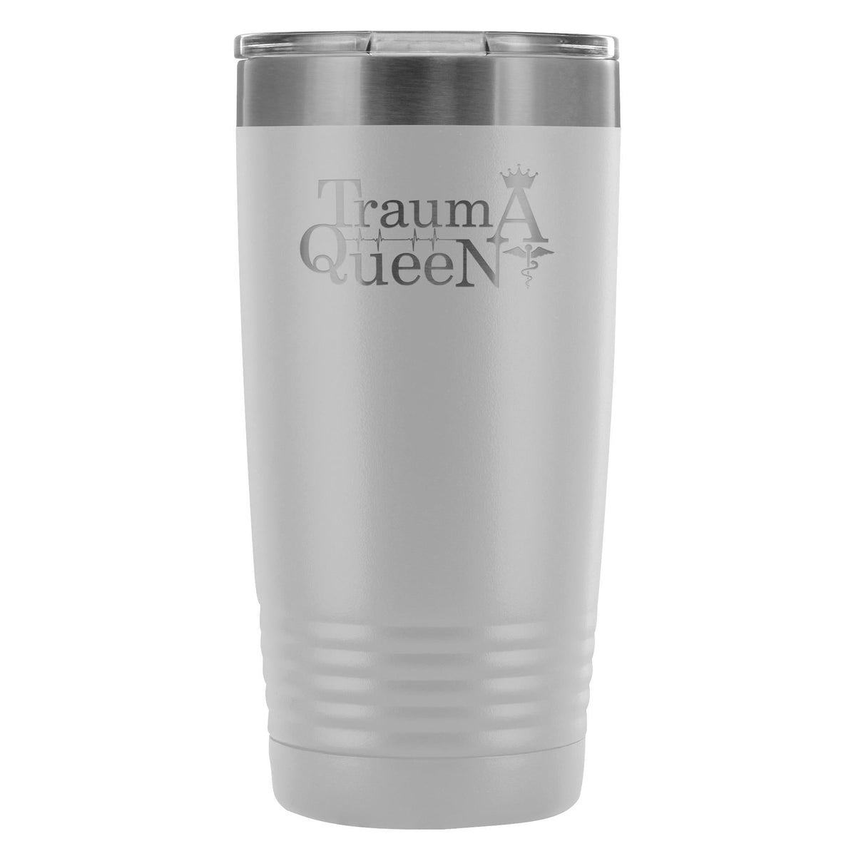 Trauma Queen 20oz Vacuum Tumbler-Tumblers-I love Veterinary