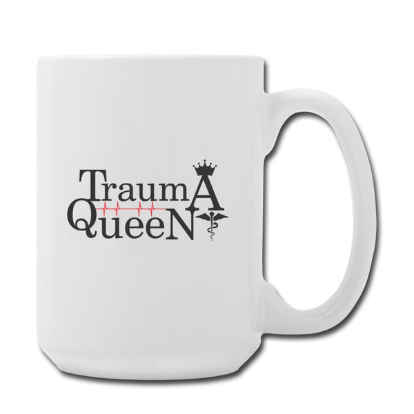 Trauma Queen Coffee/Tea Mug 15 oz-Coffee/Tea Mug 15 oz-I love Veterinary