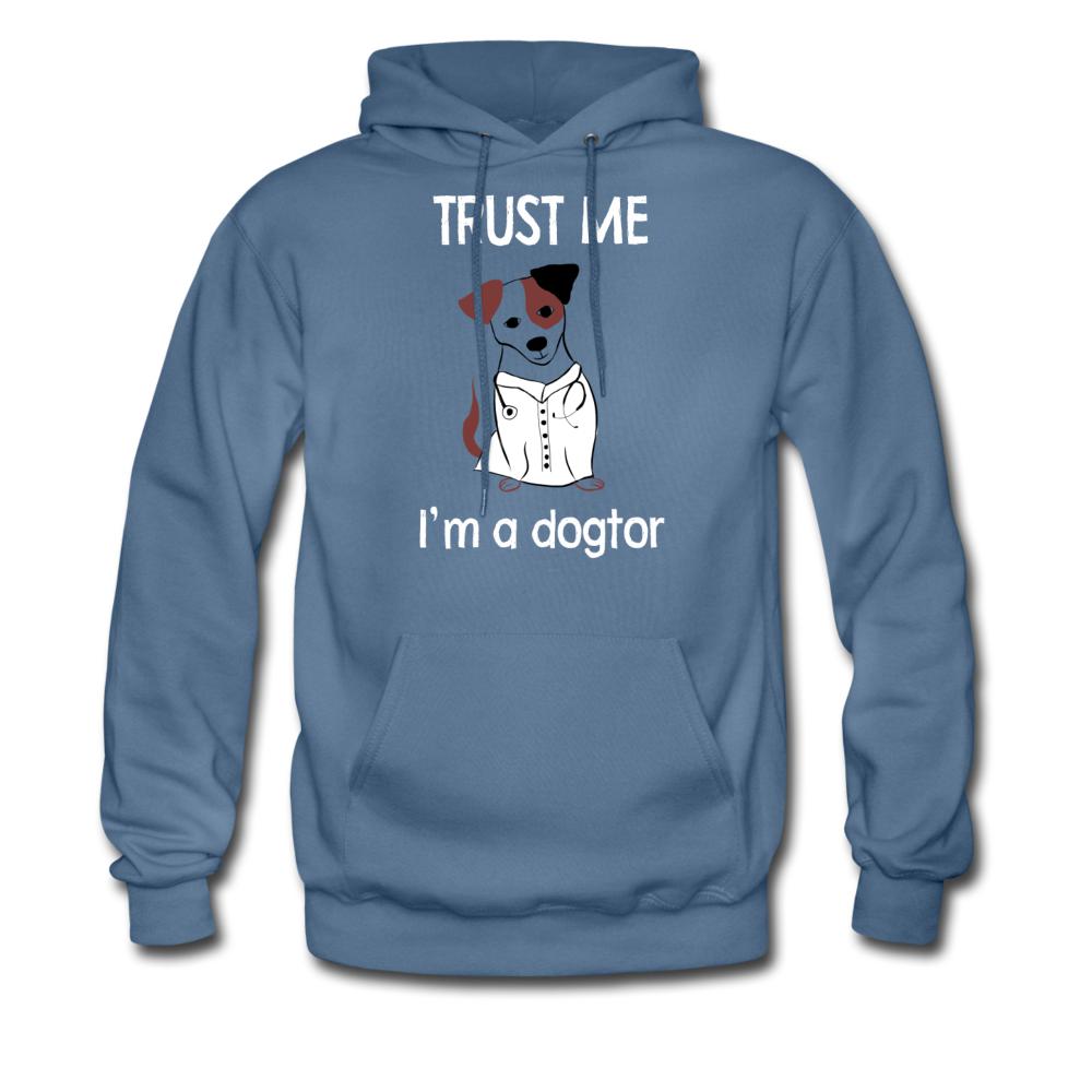 Trust me I'm a dogtor Unisex Hoodie-Men's Hoodie | Hanes P170-I love Veterinary