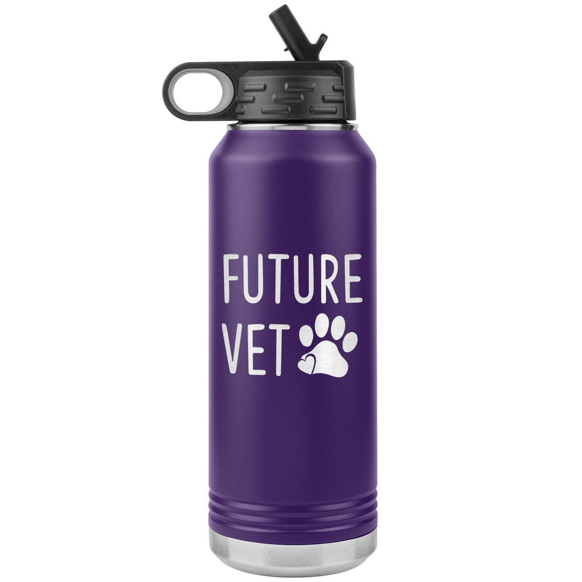 Future Vet Water Bottle Tumbler 32 oz-Water Bottle Tumbler-I love Veterinary