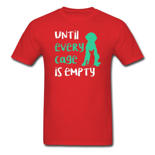 Until every cage is empty Unisex T-Shirt-Unisex Classic T-Shirt | Fruit of the Loom 3930-I love Veterinary