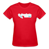 Vaccinate your pet Gildan Ultra Cotton Ladies T-Shirt-Ultra Cotton Ladies T-Shirt | Gildan G200L-I love Veterinary
