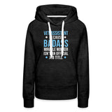 Vet Assistant because BADASS MIRACLE WORKER isn't an official job title Women’s Premium Hoodie-Women’s Premium Hoodie | Spreadshirt 444-I love Veterinary