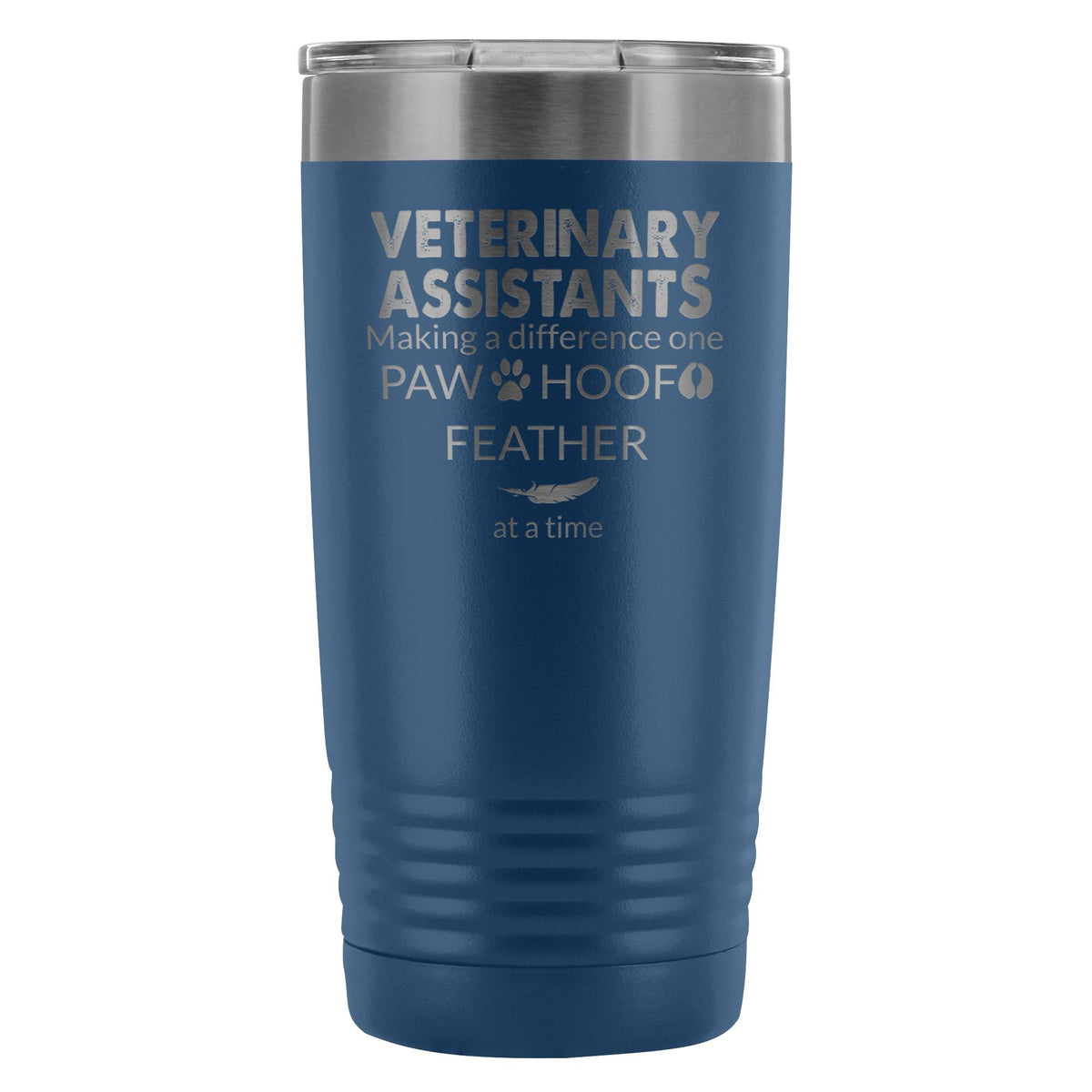 Vet Assistant- Making a Difference 20oz Vacuum Tumbler-Tumblers-I love Veterinary