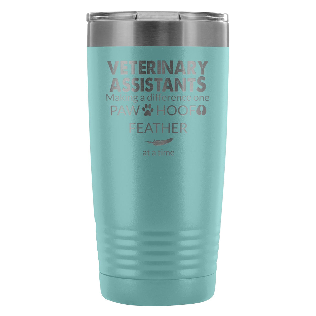 Vet Assistant- Making a Difference 20oz Vacuum Tumbler-Tumblers-I love Veterinary