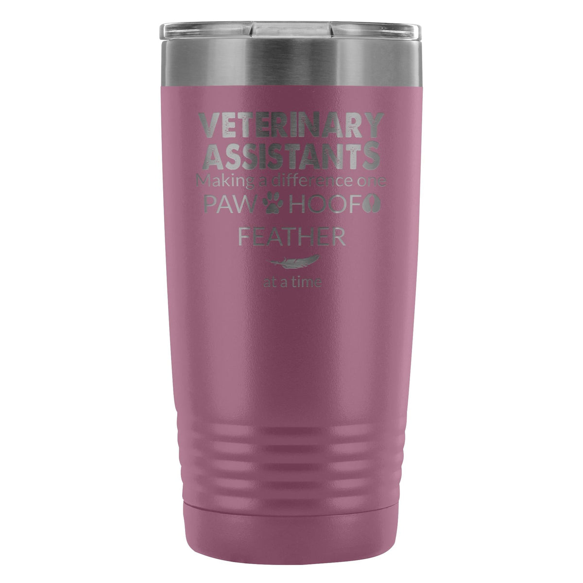 Vet Assistant- Making a Difference 20oz Vacuum Tumbler-Tumblers-I love Veterinary