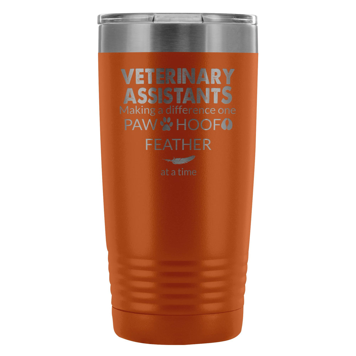 Vet Assistant- Making a Difference 20oz Vacuum Tumbler-Tumblers-I love Veterinary