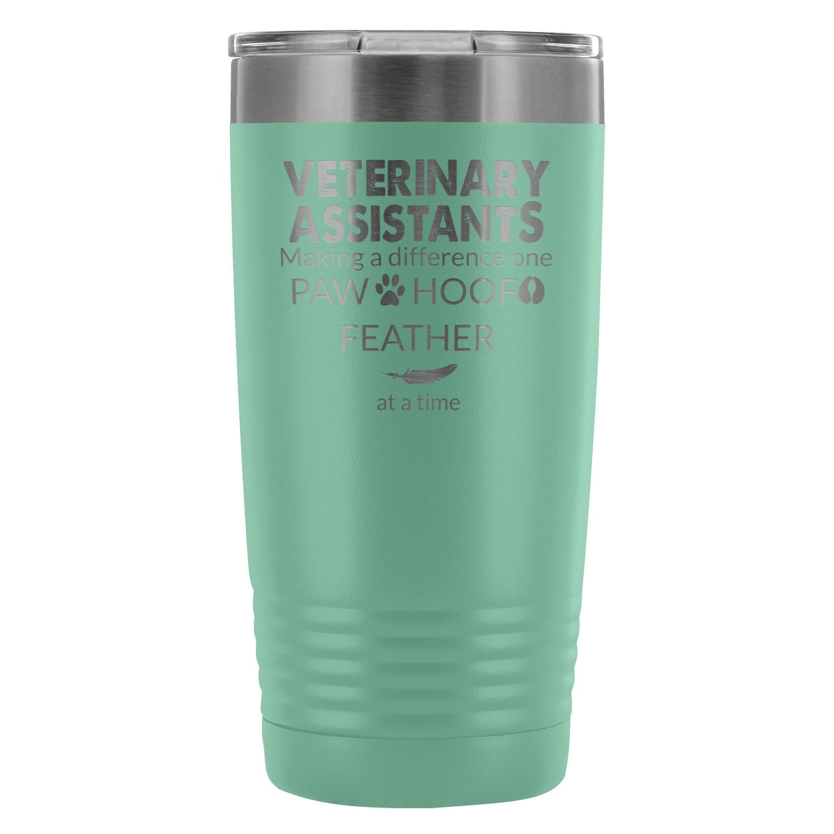 Vet Assistant- Making a Difference 20oz Vacuum Tumbler-Tumblers-I love Veterinary