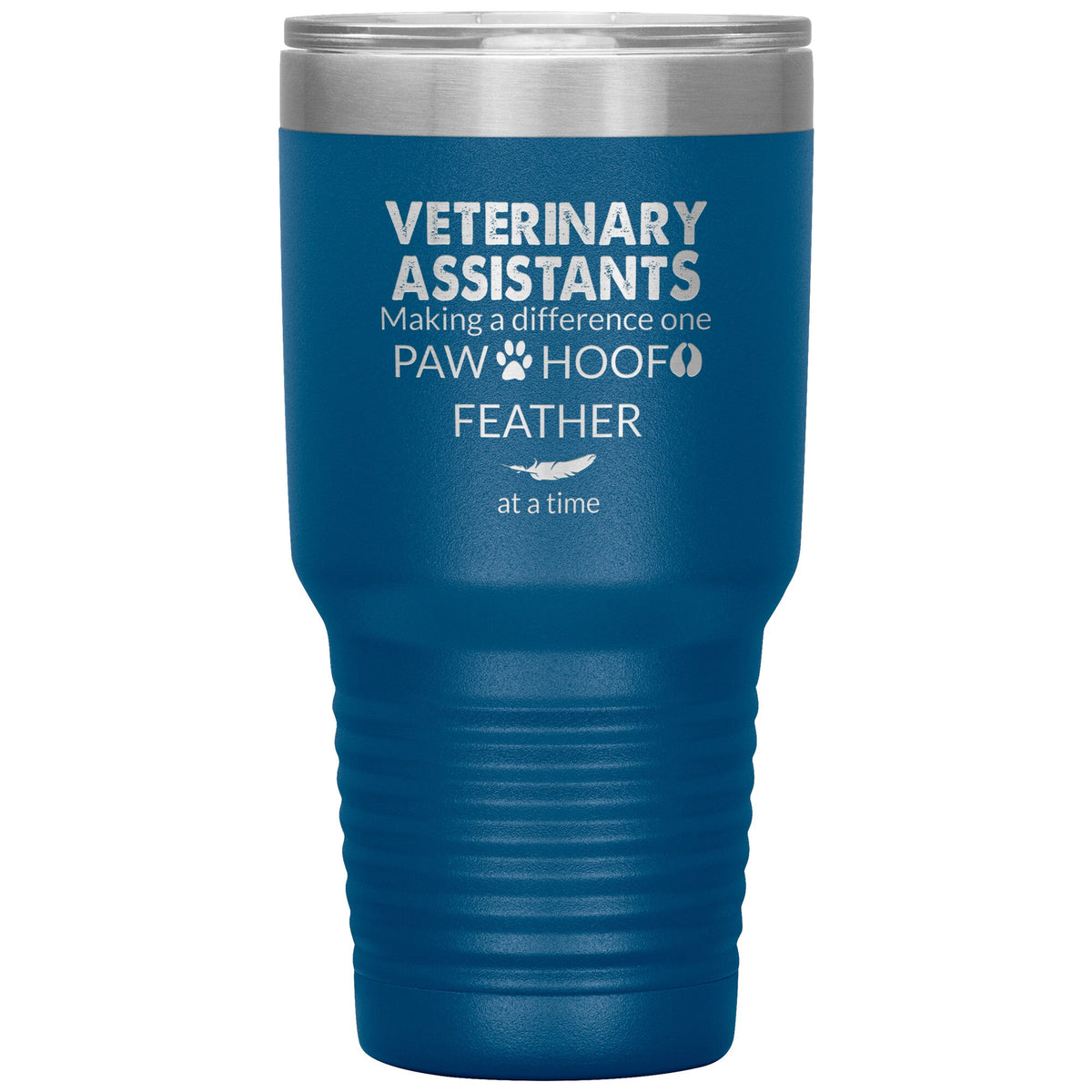 Vet Assistant- Making a Difference 30 Oz TL variant-Tumblers-I love Veterinary