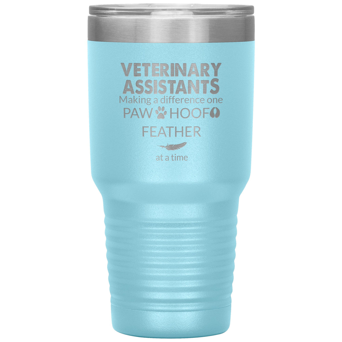 Vet Assistant- Making a Difference 30 Oz TL variant-Tumblers-I love Veterinary