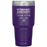 Vet Assistant- Making a Difference 30 Oz TL variant-Tumblers-I love Veterinary