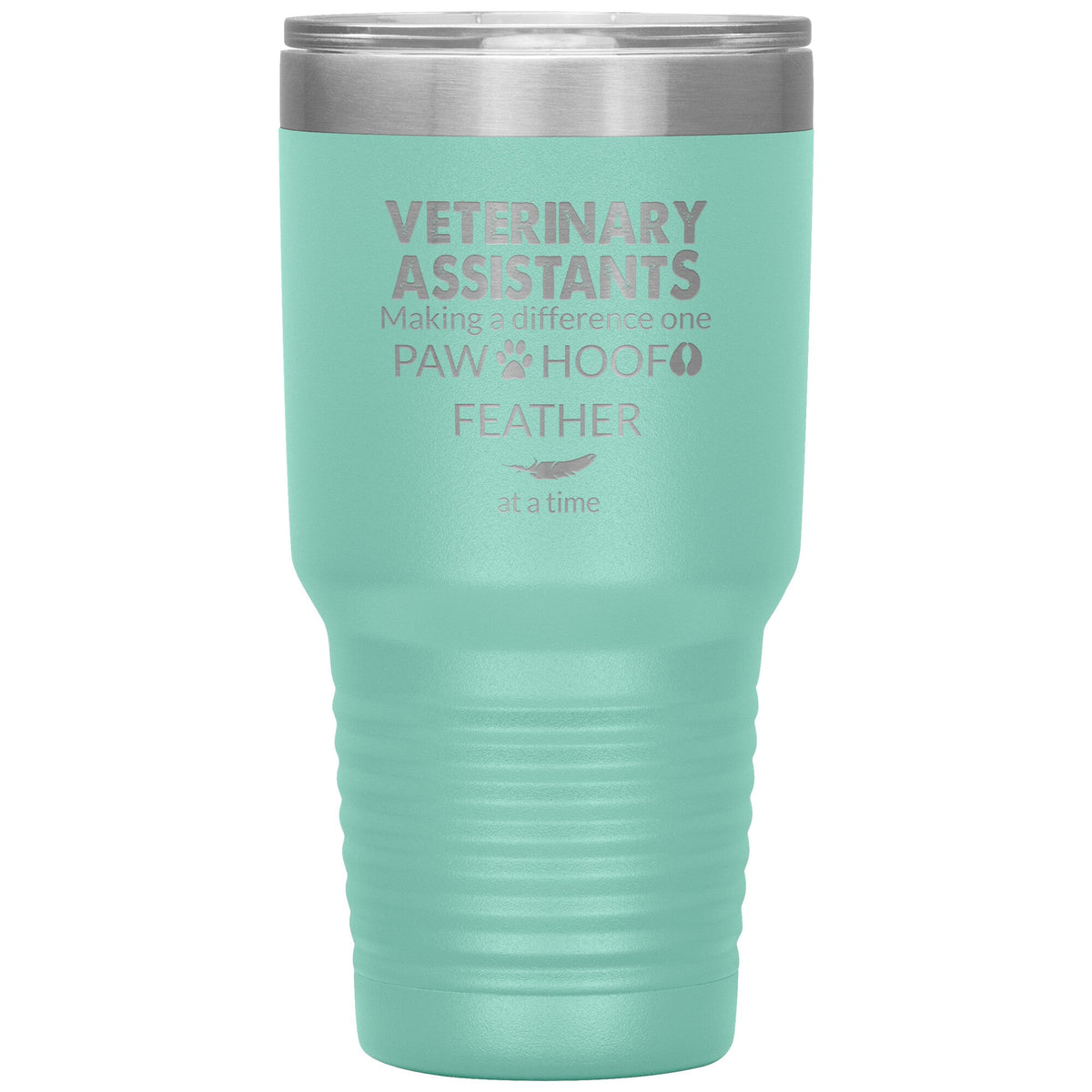 Vet Assistant- Making a Difference 30 Oz TL variant-Tumblers-I love Veterinary