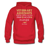 Vet Assistant Making a Difference Unisex Hoodie-Men's Hoodie | Hanes P170-I love Veterinary