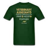 Vet Assistant- Making a Difference Unisex T-shirt-Unisex Classic T-Shirt | Fruit of the Loom 3930-I love Veterinary