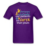 Vet Assistant our patients are cuter than yours Our patients are cuter than yours Unisex T-shirt-Unisex Classic T-Shirt | Fruit of the Loom 3930-I love Veterinary