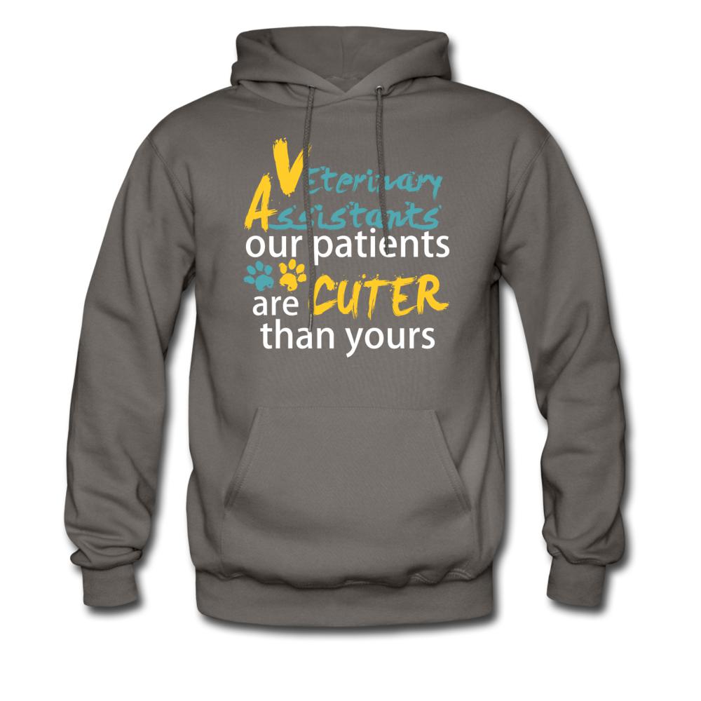 Vet Assistant Our patients are cuter than yours Unisex Hoodie-Men's Hoodie | Hanes P170-I love Veterinary