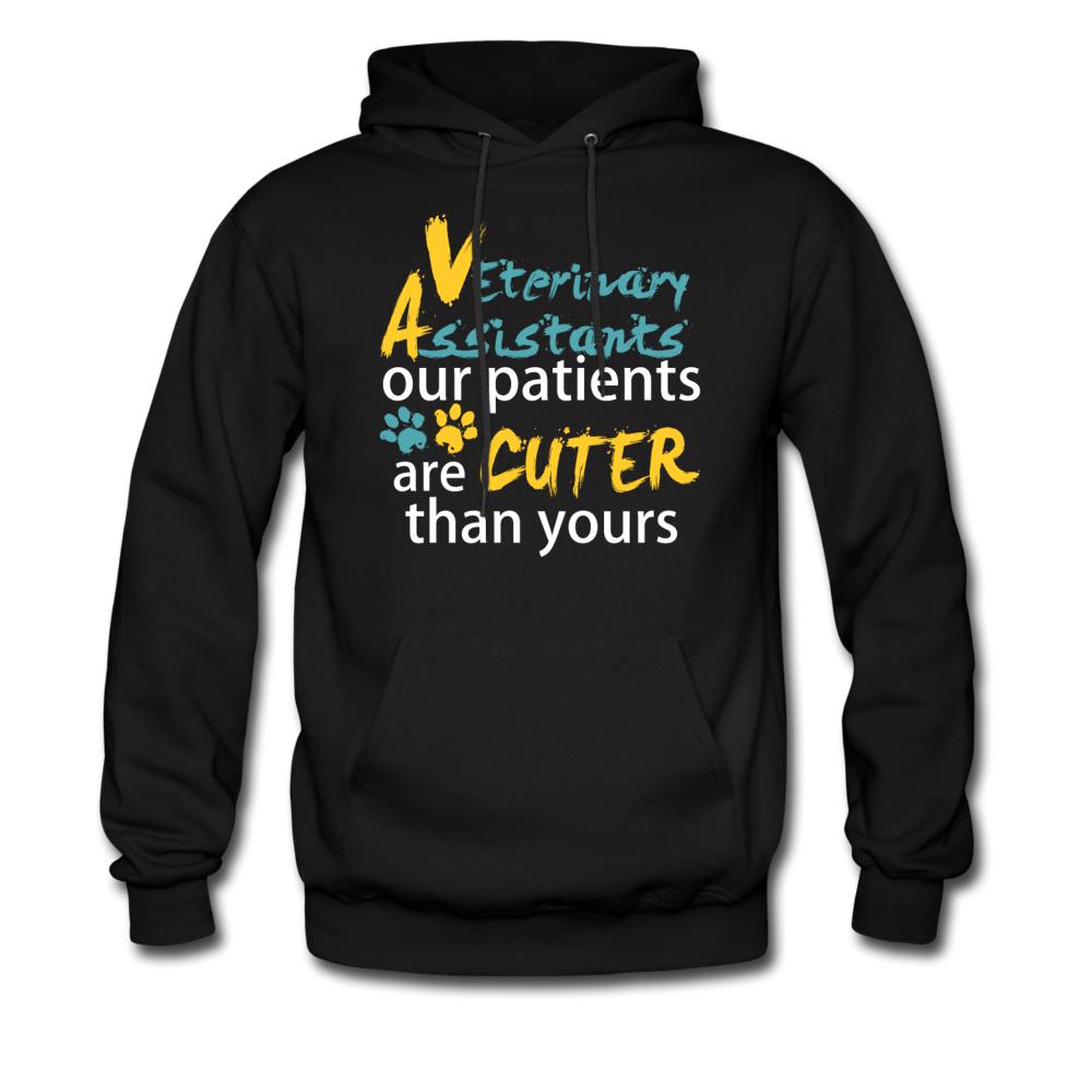 Vet Assistant Our patients are cuter than yours Unisex Hoodie-Men's Hoodie | Hanes P170-I love Veterinary