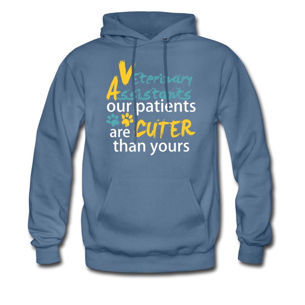 Vet Assistant Our patients are cuter than yours Unisex Hoodie-Men's Hoodie | Hanes P170-I love Veterinary