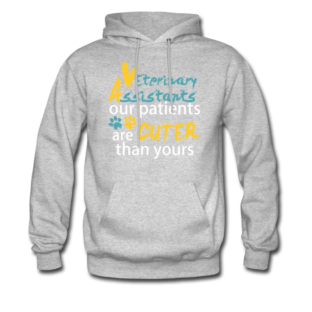 Vet Assistant Our patients are cuter than yours Unisex Hoodie-Men's Hoodie | Hanes P170-I love Veterinary