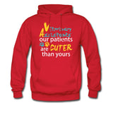 Vet Assistant Our patients are cuter than yours Unisex Hoodie-Men's Hoodie | Hanes P170-I love Veterinary