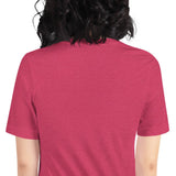 Vet Assistant Pawprint Unisex t-shirt-Unisex Staple T-Shirt | Bella + Canvas 3001-I love Veterinary