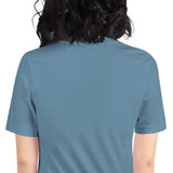 Vet Assistant Pawprint Unisex t-shirt-Unisex Staple T-Shirt | Bella + Canvas 3001-I love Veterinary