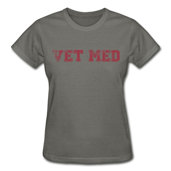 Vet med Gildan Ultra Cotton Ladies T-Shirt-Ultra Cotton Ladies T-Shirt | Gildan G200L-I love Veterinary