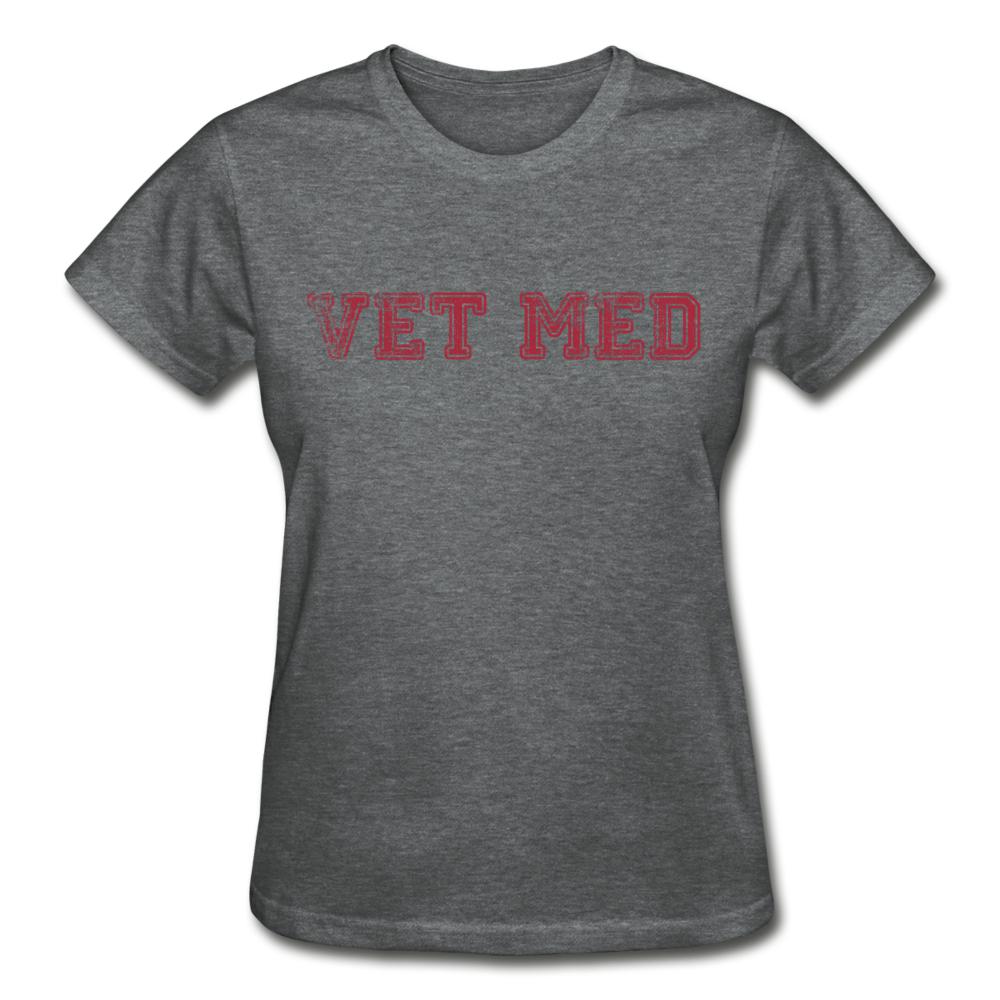 Vet med Gildan Ultra Cotton Ladies T-Shirt-Ultra Cotton Ladies T-Shirt | Gildan G200L-I love Veterinary