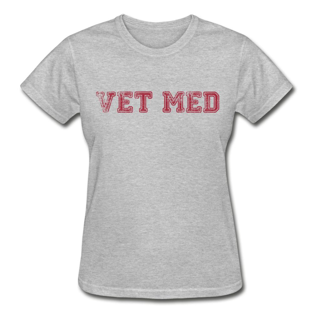 Vet med Gildan Ultra Cotton Ladies T-Shirt-Ultra Cotton Ladies T-Shirt | Gildan G200L-I love Veterinary