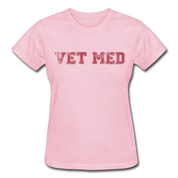 Vet med Gildan Ultra Cotton Ladies T-Shirt-Ultra Cotton Ladies T-Shirt | Gildan G200L-I love Veterinary