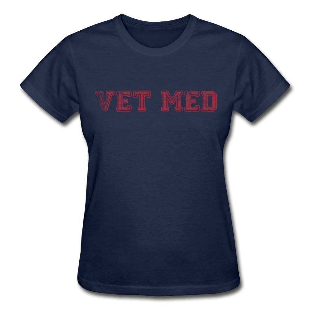Vet med Gildan Ultra Cotton Ladies T-Shirt-Ultra Cotton Ladies T-Shirt | Gildan G200L-I love Veterinary