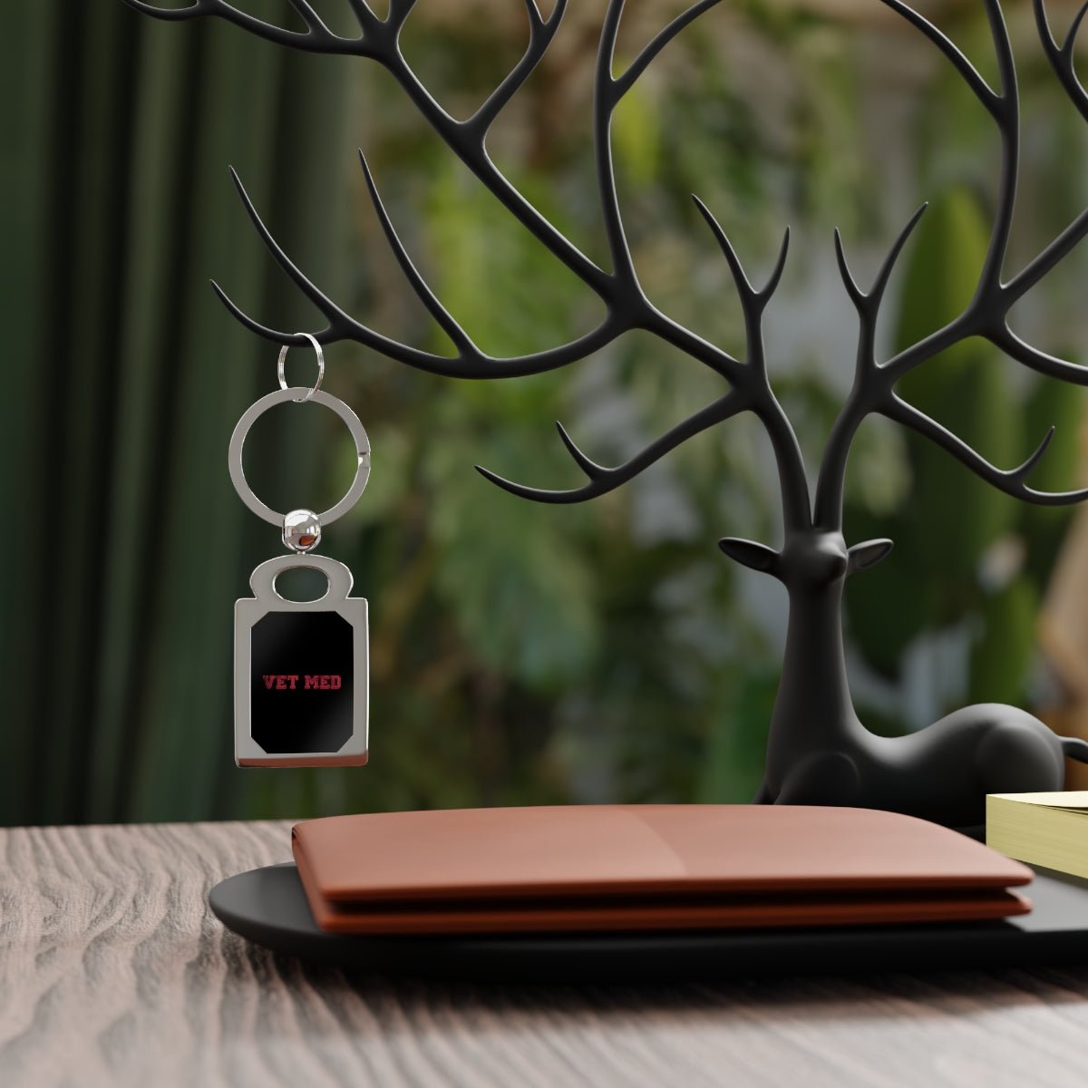 Vet med Keychain-Keychains-I love Veterinary