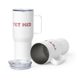 Vet med Travel mug with a handle-Travel Mug with a Handle-I love Veterinary