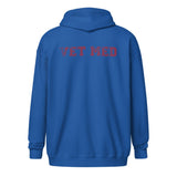 Vet Med Unisex heavy blend zip hoodie-Unisex Heavy Blend Zip Hoodie | Gildan 18600-I love Veterinary
