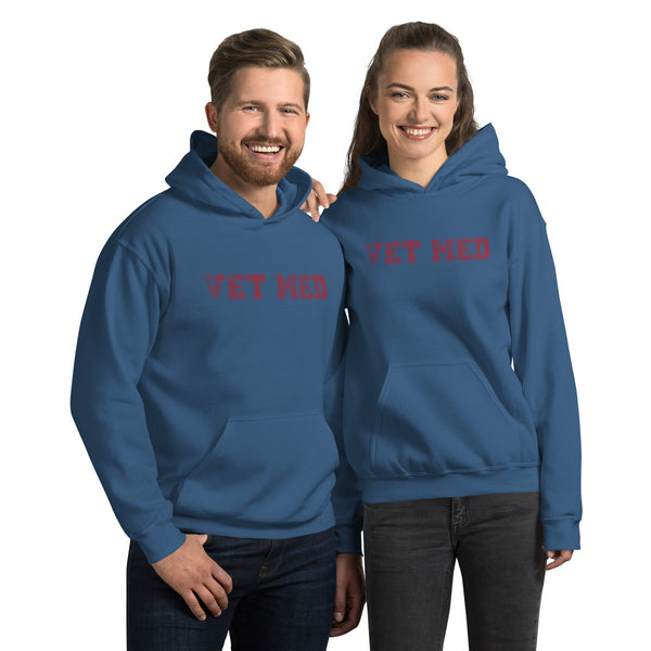 Vet med Unisex Hoodie-Unisex Heavy Blend Hoodie | Gildan 18500-I love Veterinary